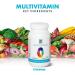 Yes You Can! Daily Multivitamin for Women & Men - Antioxidant-Rich Formula with Vitamins A, B, C & E for Overall Health - 30 Tablets - Buy Online on GoSupps.com