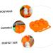 Hemoton 2pcs Outdoor Egg Carton Fridge Food Tray Outdoor Egg Container Egg Organizers Devil Travel Water Bag - Buy Online on GoSupps.com