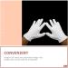 Ipetboom 16 Pairs White Cotton Gloves Tires Gloves for Men Jewelry Touching Gloves Working Gloves Miscanthus Broom Black Cotton Gloves Mens Miss Labor Protection Cotton Jersey 24x11x0.5cm - Buy Online on GoSupps.com