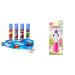 Lip Smacker Marvel 4 Piece Iron Man Captain America Spider-Man Hulk Lip Balm Bundle with Lippy Pals Unicorn Lip Balm