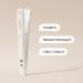VODANA Professional Softbar Flat Iron - Ceramic Straightener with Silicone Bar Dual Voltage Quick Styling & Healthy Hair Solution - 1 Inch Ivory - Buy Online on GoSupps.com