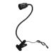 5W Extension Lamp Fast Drying Eyelash Glue Adjustable Spot Size Foot Pedal Control for Professional Eyelash Tech ABS Material (UK Plug 100 240V)