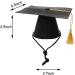Pet Graduation Caps with Bow Tie Necktie Collar Dog Graduation Hats Accessory Costume for Dogs Cats Hat+Necktie - Buy Online on GoSupps.com
