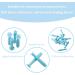 Natura Contact Lens Remover Tool - 15-Piece Blue Kit for RGP Scleral & Hard Lenses - Easy Suction Cup & Piston Insertion - Buy Online on GoSupps.com