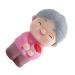 Baking Cake Decoration Elder Figurine Cake Decor Elderly Couple Cake Figurines Elder Statue Ornament Elder Statue Cake Decor Elder Figurine Decor Pink Vinyl Crafts Mini Pink 8.4X4.8CM