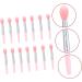 Ipetboom 4 Sets Lip Gloss Brush Make up for Face Silicone Makeup Applicator Lipstick for Women Lip Applicator Reusable Nose Silica Gel Mini Pink Miss Eye Shadow Brush - Buy Online on GoSupps.com