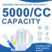Breathing Trainer for Adults | Lung Exercise Device with 5000ml Volume & Flow Rate Indicator - Incentive Spirometer - Buy Online on GoSupps.com