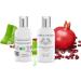 Pomegranate & Aloe Vera Travel Set - Body Wash & Lotion Each 100ml/3.4fl - Buy Online on GoSupps.com