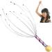 Rosenice 3PC Head Massager - Therapeutic Steel Wire Scalp Scratcher with Wooden Handle for Relaxation & Stress Relief - Buy Online on GoSupps.com