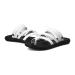 Comfy Open Toe Orthopedic Slippers Men's Summer Casual Bunion Corrector Sandals Orthopedic Large Toe Bone Corrector Flip Flops for Pain Relief Hallux Valgus Bunion Symptoms 7 White