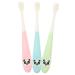 SEW part 3 pieces children travel toothbrush accessories toothbrush for children children's teeth clean tools beautiful toothbrushes soft bristle children's toothbrush Abs