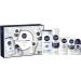 NIVEA MEN The Full Works Gift Set (5 Pieces) Men's Gift Set Includes Shower Gel Face Wash Moisturiser Anti-Perspirant Roll-On and Shaving Foam - Buy Online on GoSupps.com