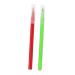 CATIEBYE 2pcs Can Be Food Coloring Pen White Edible Marker Chocolate Mark Pen Edible Food Markers Plastic 16.60X1.00X1.00CM Red Green