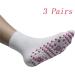 Magnetic Heating Tourmaline FIR Self-Therapy Unisex Socks - White - Buy Online on GoSupps.com