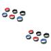 Uonlytech 12 Pcs Adhesive Tape Elasticated Stretch Multipurpose Straps Securing Straps Fishing