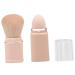 Housoutil 2 in 1 Makeup Brush Bb Cream Brush Retractable Blush Brush Makeup Tool Foundation Applicator Bronzer Brush Contour Brush Sponge Brush Travel Artificial Fiber