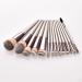 14 Champagne Makeup Brushes Set with Bag Premium Beauty Tools | Perfect for Flawless Application - Buy Online on GoSupps.com