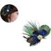 Girls Fashion Peacock Feather Hair Clip Feather Hair Pins Wedding Feather Fascinator Costume Hair Pins Wedding Feather Fascinator Accessories Wedding Feather Fascinator for Women & Girls - Buy Online on GoSupps.com