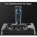 Buy 6-in-1 Electric Shaver for Men | USB Rechargeable Head Shaver & Cordless Grooming Kit - Waterproof & Versatile - Buy Online on GoSupps.com