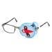 1PCS Pure Cotton Reusable Eye Patch Cartoon Amblyopia Eye Patches Vision Training Eye Patch for Treat Lazy Eye and Strabismus For Kids(Left Eye)