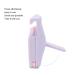 2-Part Sweet Eyelash Set - Portable Wide Angle Mini Curlers for Professional Lifting & Delicate Eyelashes (Violet) - Travel-Friendly Tool - Buy Online on GoSupps.com