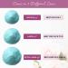 Organic Bamboo Nursing Pads - 14 Washable Pads with Wash and Storage Bags - Reusable Breastfeeding Cotton Pads for Overnight Leak Protection - Pastel Touch 3-Layers (Large  4.7") Large (Pack of 1) Pastel Touch (3-Layers) - Buy Online on GoSupps.com