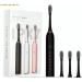 Buy Electric Toothbrush - 4 Brush Heads Rechargeable 6 Modes Fast Charging Pressure Sensor - International Shipping Available - Buy Online on GoSupps.com