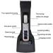Buy Electric Hair Clippers for Men | Cordless Rechargeable Hair Trimmer Kit with Titanium Ceramic Blade & LCD Display - Perfect for Home & Professional Use - Buy Online on GoSupps.com