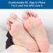 Hoogoo Bunion Toe Corrector Pads 8Pcs - Toe Separator and Spreader for Overlapping Toes - Gel Bunion Cushions for Women and Men - Buy Online on GoSupps.com
