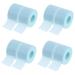 minkissy 8 Rolls Silicone Gel Band Makeup Tape Lash Tape for Eyelash Extensions Adhesive Eyelash Tape Gel Lash Tape Silicone Gel Tape for Lash Extensions Patch Non-Woven Fabric 2.8x2.8x2.7cmx4pcs Sky-bluex4pcs