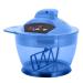 Electric Hair Coloring Bowl Dyestuff Automatic Mixer Blender Hair Dye Cream Mixing Bowl(Blue)