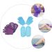 Minkissy 2 Sets Hand and Foot Care Set Skin Care Gloves Dry Skin Gloves Spa Socks Features Socks for Women Heel Socks Moisturizing Spa Gloves Miss Socks Vegetable Gel Cosmetic - Buy Online on GoSupps.com