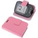 foto-kontor case compatible with Abbott Freestyle Libre 3 cover book style pink protective cover book book pink