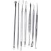 FOMIYES 14 Pcs Pimple Tools Blackhead Removal Extractor Stainless Steel - Buy Online on GoSupps.com