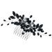 Beatifufu Crystal Side Hair Comb Crystal Hair Accessories Bridal Headpieces for Wedding Bride Headdress Crystal Hair Comb Bride Wedding Hair Comb Bridal Headdress Bridal Comb Bride Hairpiece