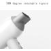 1300W compact hair dryer high power negative ion hair dryer portable silent travel hair dryer (with high speed air nozzle attachment) - black white SHPEHP-black - Buy Online on GoSupps.com