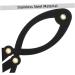 Mikinona Stainless Steel Ruler for Eyebrow Metal Stencils Tattooing Eyebrow Ruler Makeup Tools Balance Gold - Buy Online on GoSupps.com