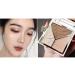 jojomis 3Colors Highlighter Contour Palett Face Contouring Kit Nose Shadow Highlighting Powder - Brown - Buy Online on GoSupps.com