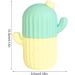 Silicone Face Ice Molds | Cactus Shaped Ice Cube Molder | Reusable Ice Facial Cooling Cube | Ice Cube Cactus Shaped Cold Roller Ice Cube Roller for Facial Reliefs Cold Roller for Skin Care Supplies Yellow Blue - Buy Online on GoSupps.com