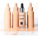 Eveline Cosmetics Liquid Foundation Control HD Light Beige with Niacinamide - Bottle with Pipette Long-Lasting Hydration & Natural Finish - Buy Online on GoSupps.com