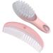 Healifty Newborn Baby Comb Baby Hair Brush and Comb Set  Newborn Infant Massage Hair Brush Comb Kit for Toddler Boy or Girl  1 Set (Pink) Newborn Hair Brush Baby Brush - Buy Online on GoSupps.com