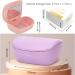 LdawyDE Denture Box Retainer Case Set - Denture Brush Chewies and Removal Tool Included - Mirror Attached for Convenience Pink - Buy Online on GoSupps.com