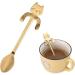 COMVIP Cartoon Cuill re en Forme Chat Caf Th en Acier Inoxydable Spoons Or - Buy Online on GoSupps.com