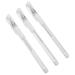 TOPBATHY 3 pi ces Stylo de Positionnement Microblading Blanc Marqueur Microplastique Fin pour Cartographie Pr cise des Sourcils Outil L ger et Portable pour Maquillage et Tatouage