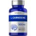 Piping Rock L-Carnosine 500 mg | 90 Capsules | Amino Acid Supplement | Non-GMO Gluten Free
