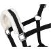 Buy RL24 Halter with Plush Padding - BASICLINE in 6 Colors for Shetland Pony Thoroughbred & Warmblood | Black Thoroughbred - Buy Online on GoSupps.com