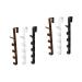 Alipis 6 Pcs Plastic Door Hanger Plastic Coat Hangers Over Door Hanger Rack Door Hook Door Frame Outdoor