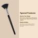 Small Fan Brush | Professional Korean Makeup Brush | Premium Synthetic Bristles for Flawless Makeup Finish - Buy Online on GoSupps.com