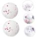  Angoily Angoily 2 Pieces Foaming Bath Ball Shine Bath Ball Round Bath Milk Sparkling Bath Organic Milk For Kids Moisturize White Sea Salt - Buy Online on GoSupps.com