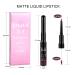 3Pcs Black Red Matte Lip Liner Pencil and Liquid Lipstick Set - Long Lasting & Waterproof 24-Hour Wear in Dark Red, Purple, Rose Pink - Original Matte Lipstick Set for Women - Buy Online on GoSupps.com